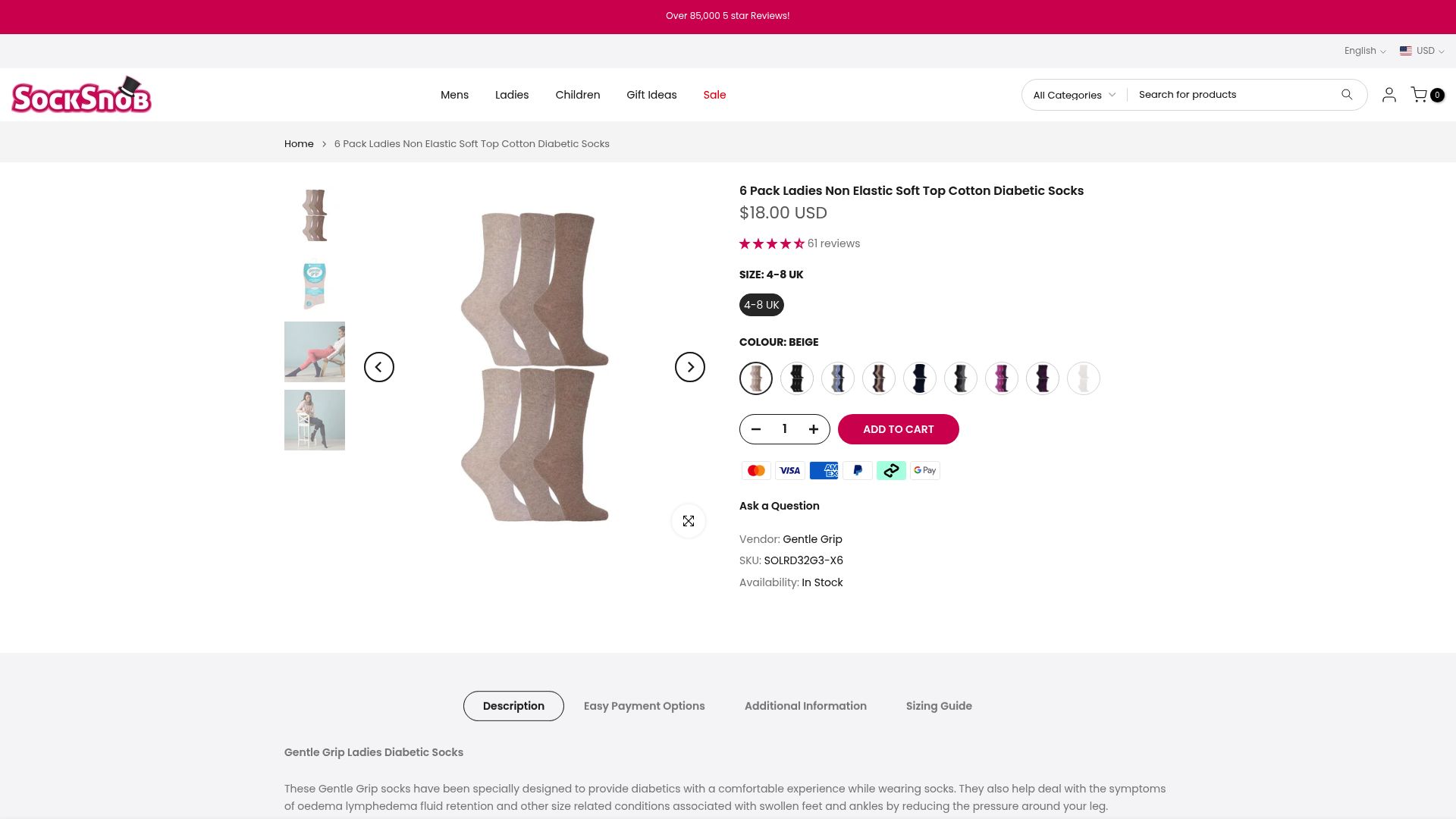 Top 10 Soft Top Socks Ladies Will Love in 2025 - Gentle Grip Ladies Diabetic Socks with Non Elastic Soft Top – Sock Snob