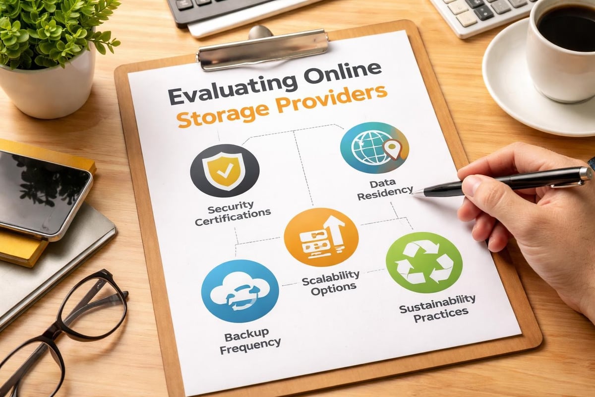 Provider selection criteria