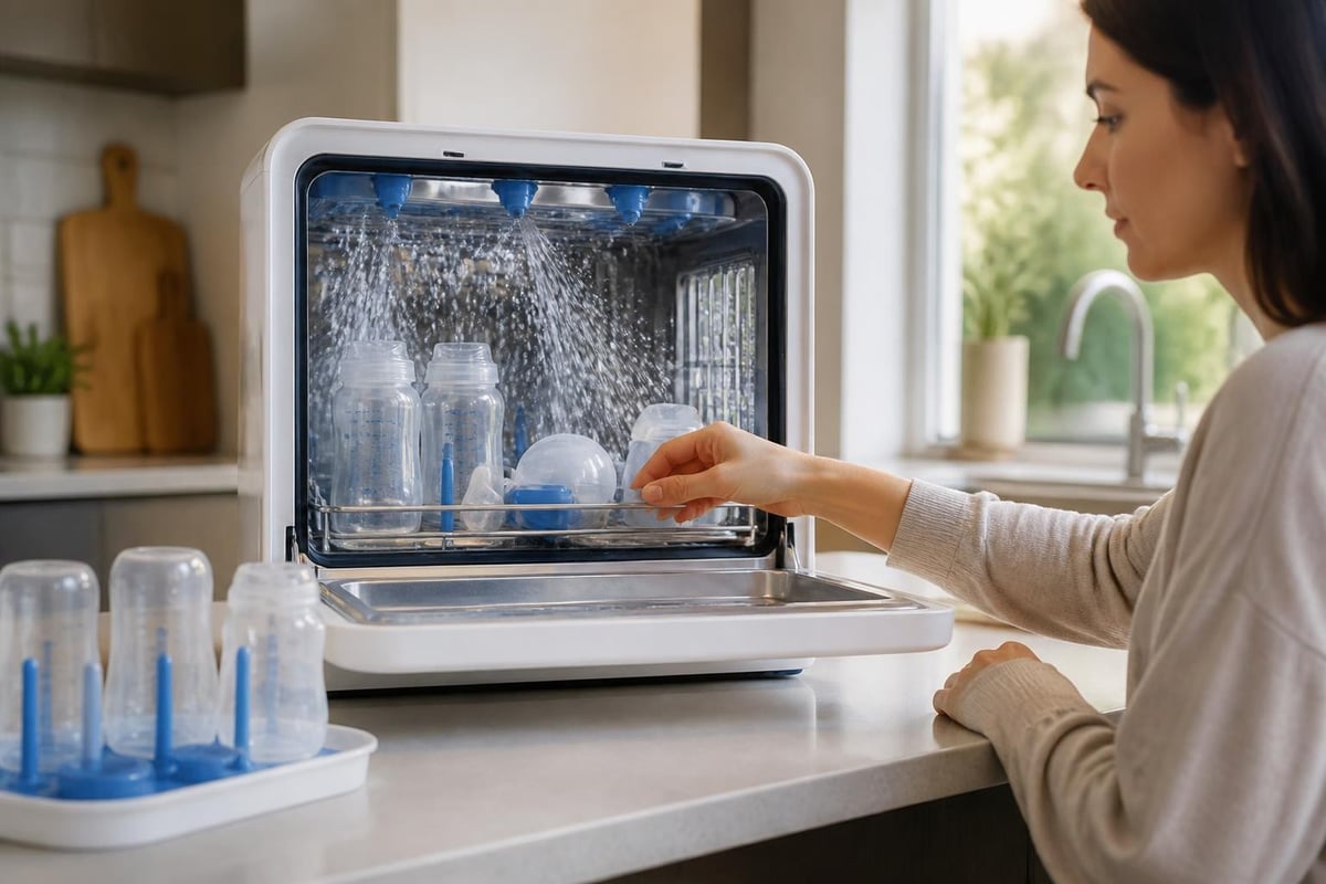 Feeding bottle washer features comparison