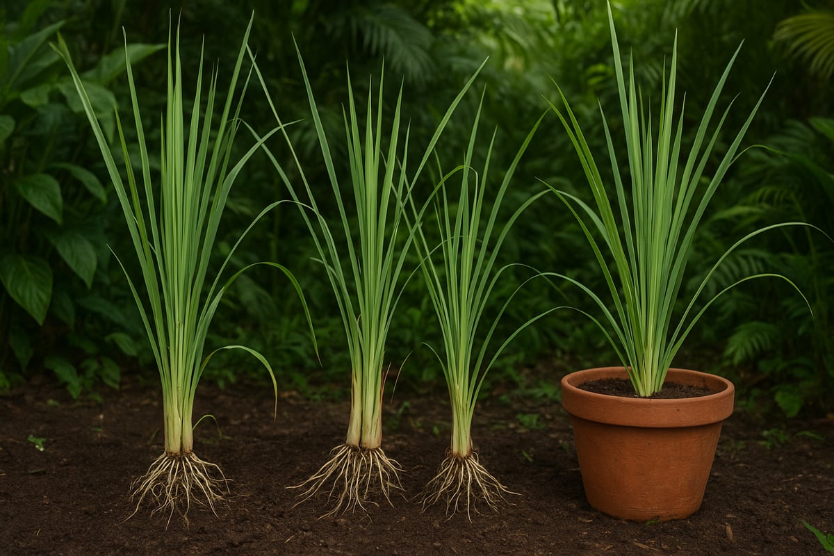 Origines, variétés et botanique de la citronnelle