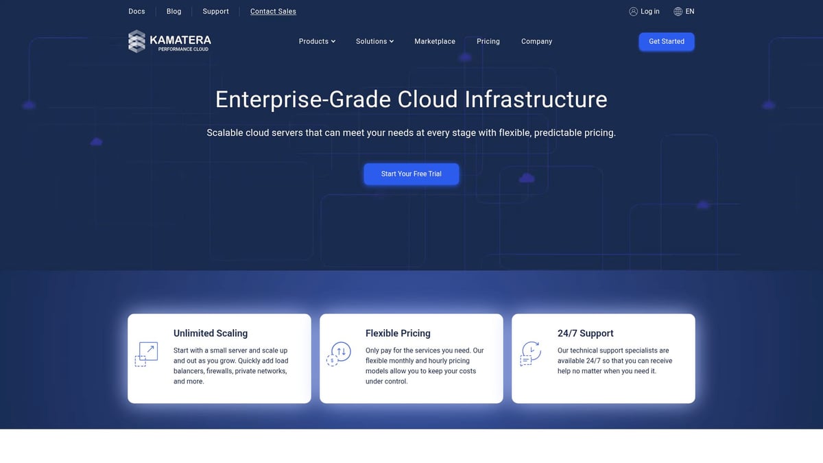 Top 7 Cloud Server Hosting Solutions for 2026 - Kamatera Cloud Servers