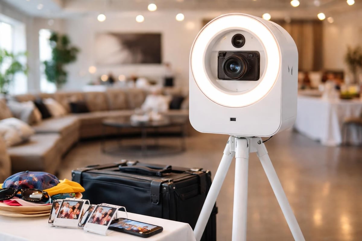 Compact photo booth benefits