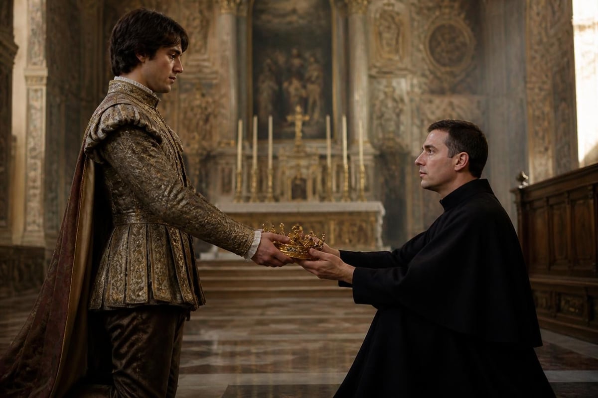 St Gonzaga's transition from nobility to religious life