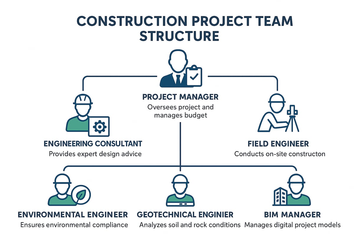 Core Roles and Responsibilities in Construction Management and Engineering