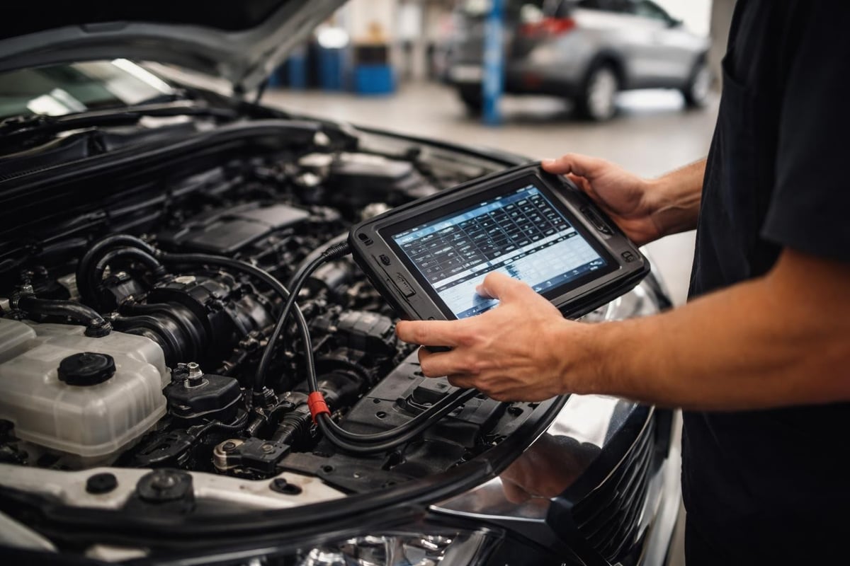 European vehicle diagnostic process