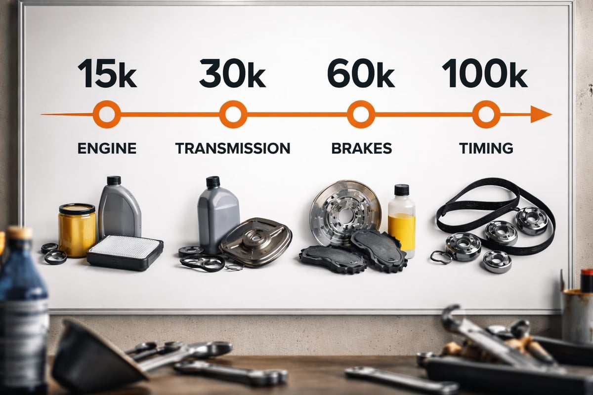 European car service schedule