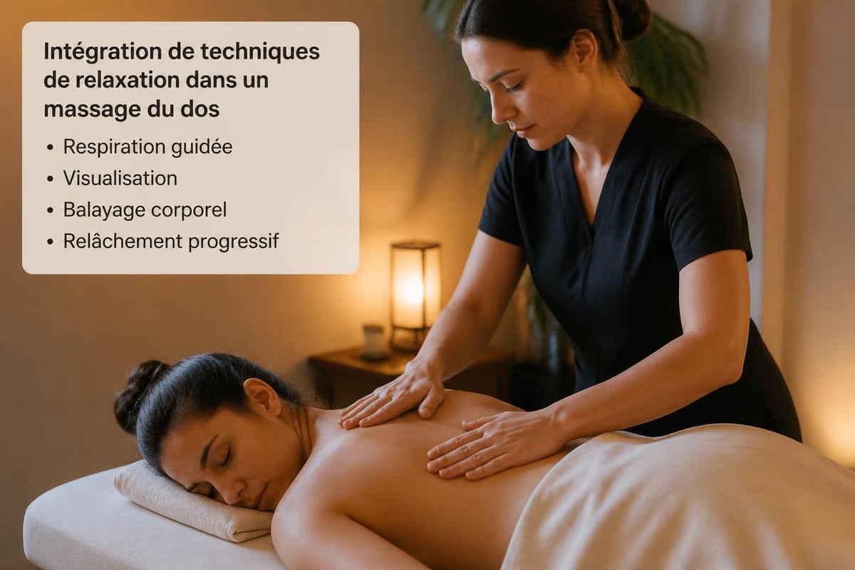 Séquence relaxation massage dos