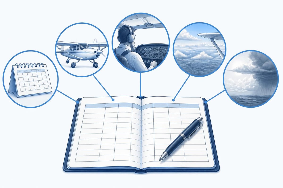 FAA logbook requirements