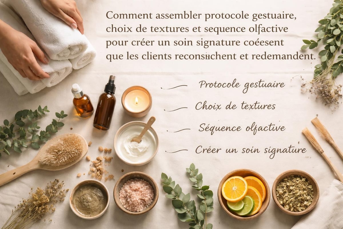 Architecture d'un soin signature spa