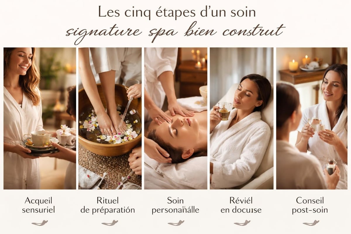 Séquence d'un rituel signature