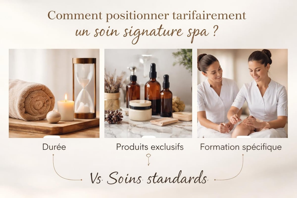 Positionnement prix soins signature