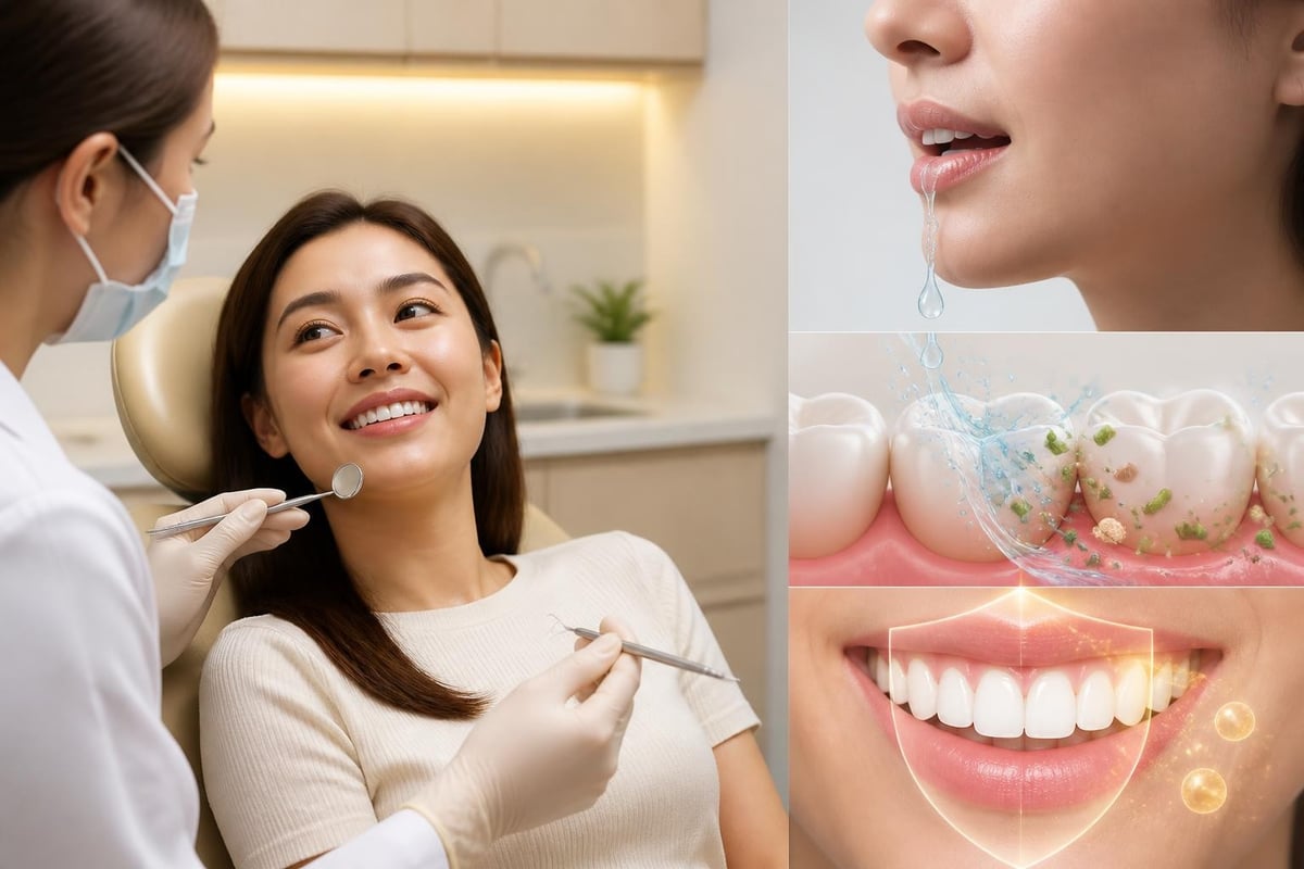 Saliva's protective role against bad breath