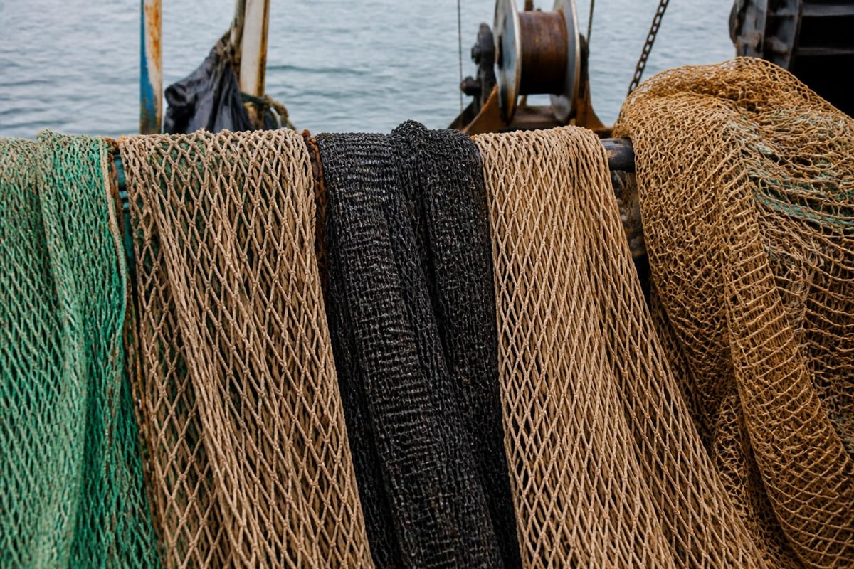 Commercial fishing net specifications
