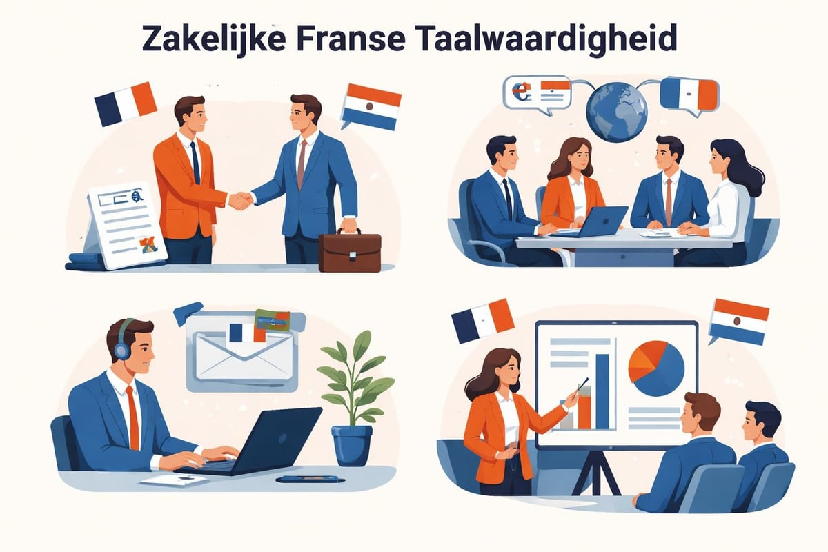Franse taalles voor zakelijk gebruik