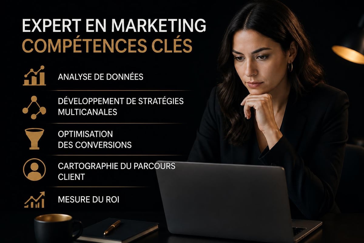 Compétences clés du marketing expert