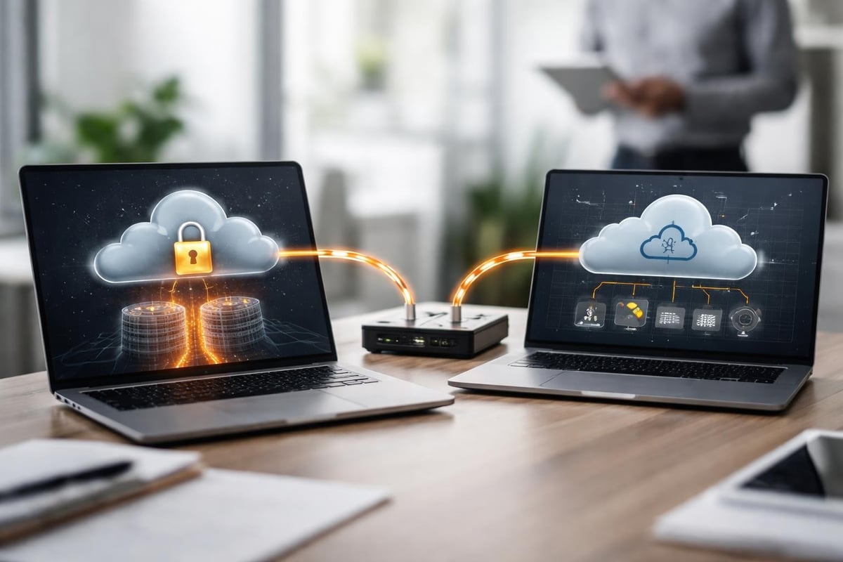 Hybrid cloud data placement