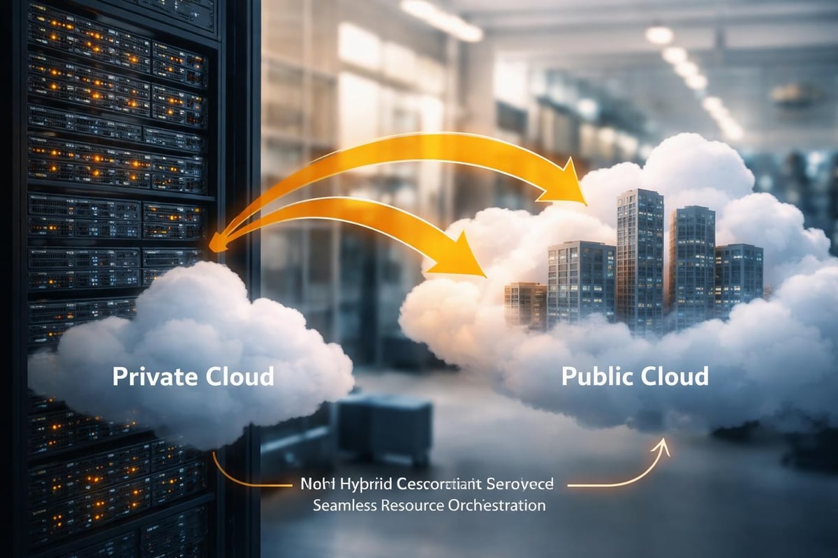 Hybrid cloud scalability