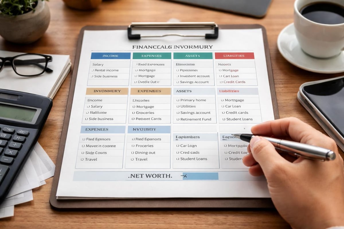 Financial inventory components