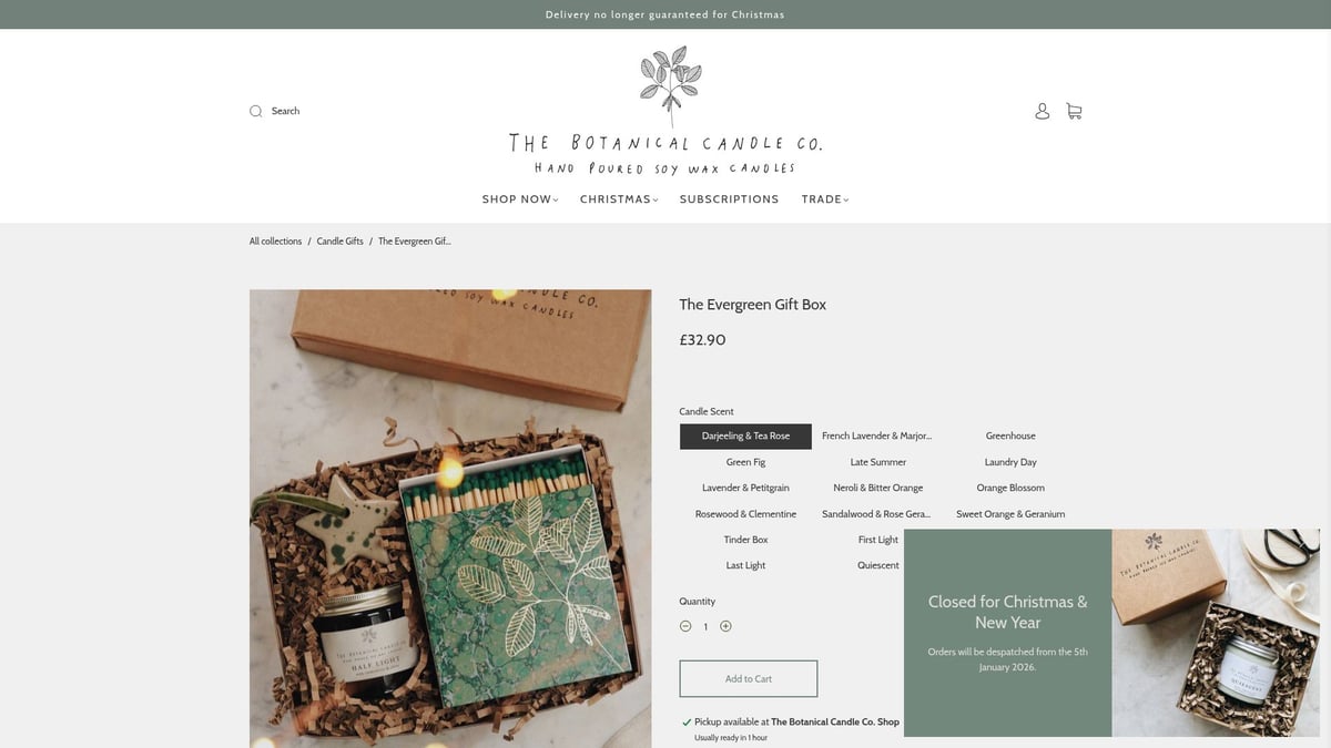 7 Best Candle Gift Ideas to Delight in 2026 - The Botanical Candle Co. – The Evergreen Gift Box