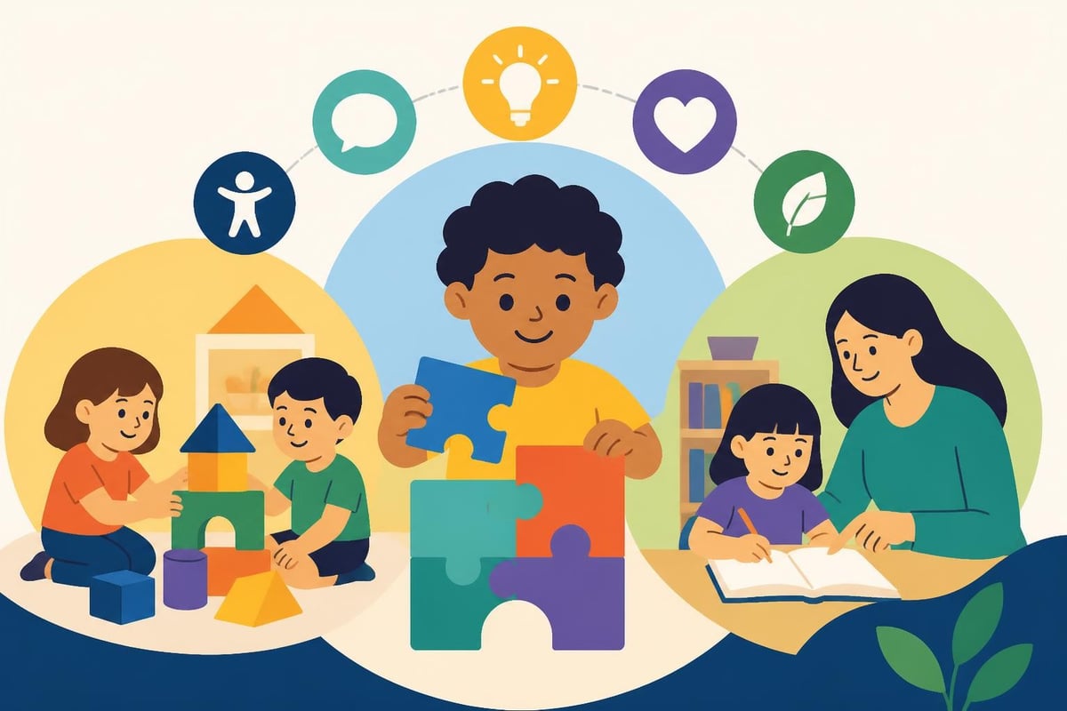 Early education curriculum components