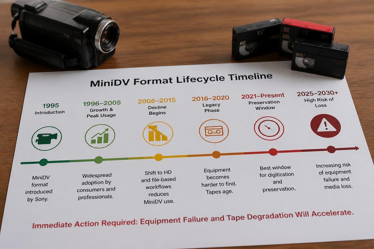 MiniDV preservation urgency