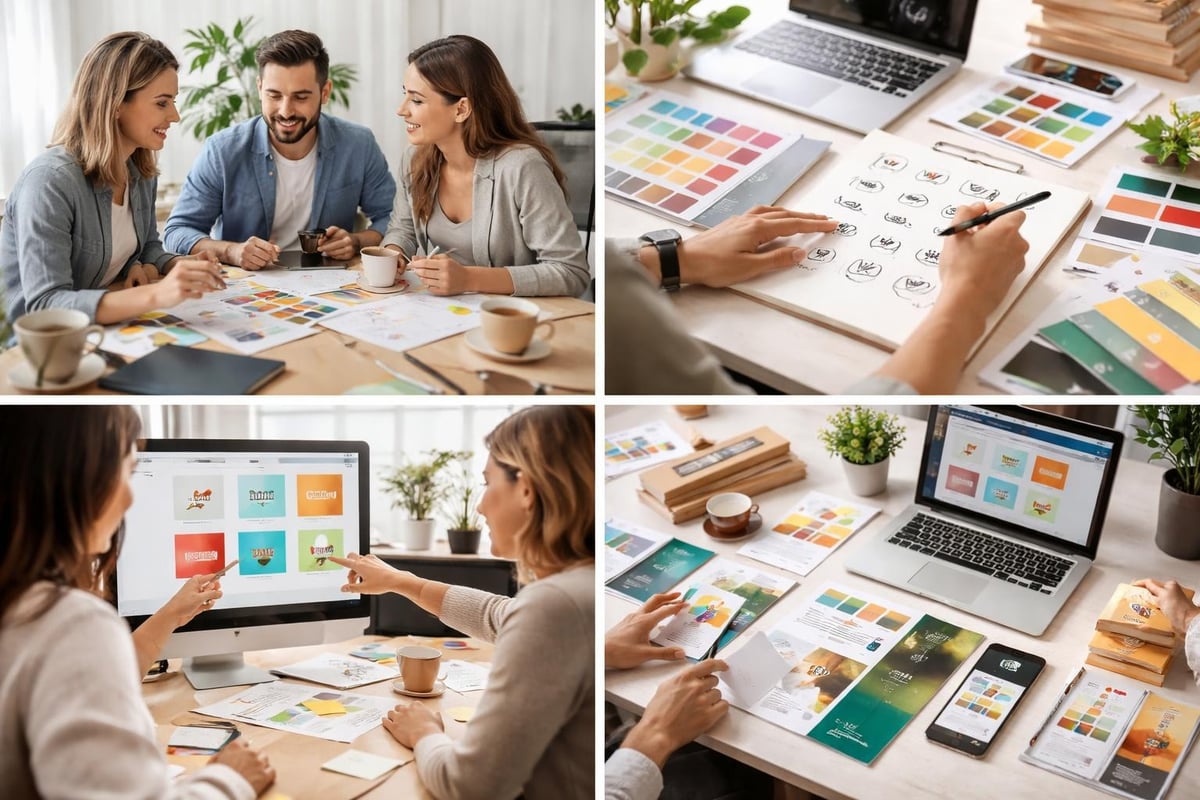 Grafisk designproces