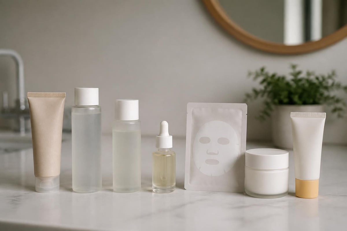 K-beauty product categories