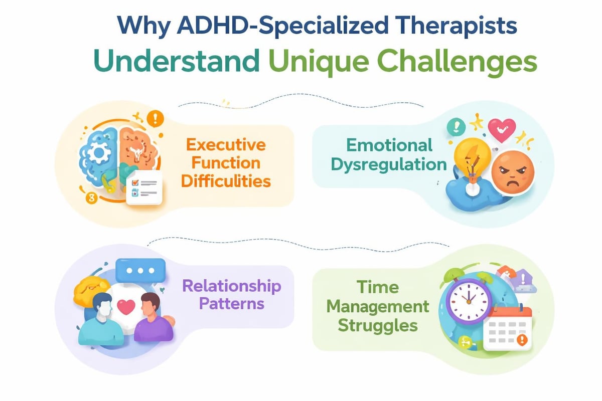 ADHD therapy specialization