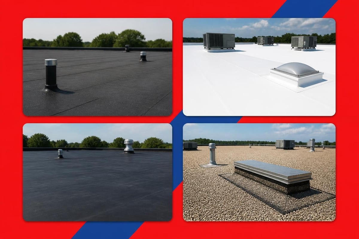 Commercial roofing system comparison
