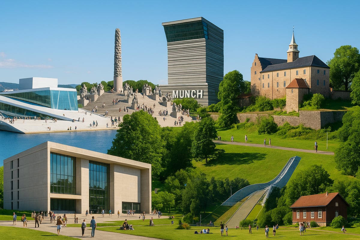 7 Fantastiske steder å besøke i Oslo 2026