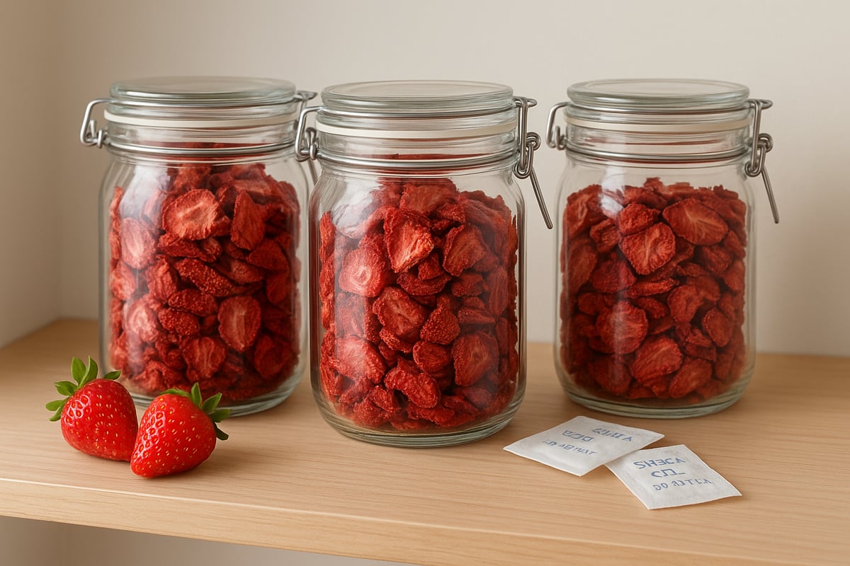 Astuces pour une conservation optimale des fraises séchées