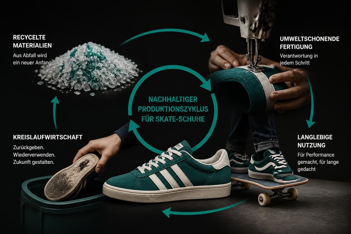 Nachhaltige Skate-Schuh-Produktion