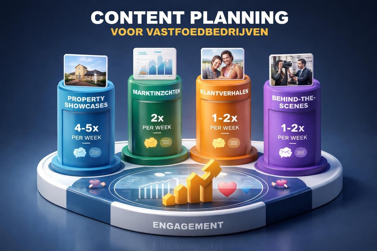 Social media content strategie vastgoed