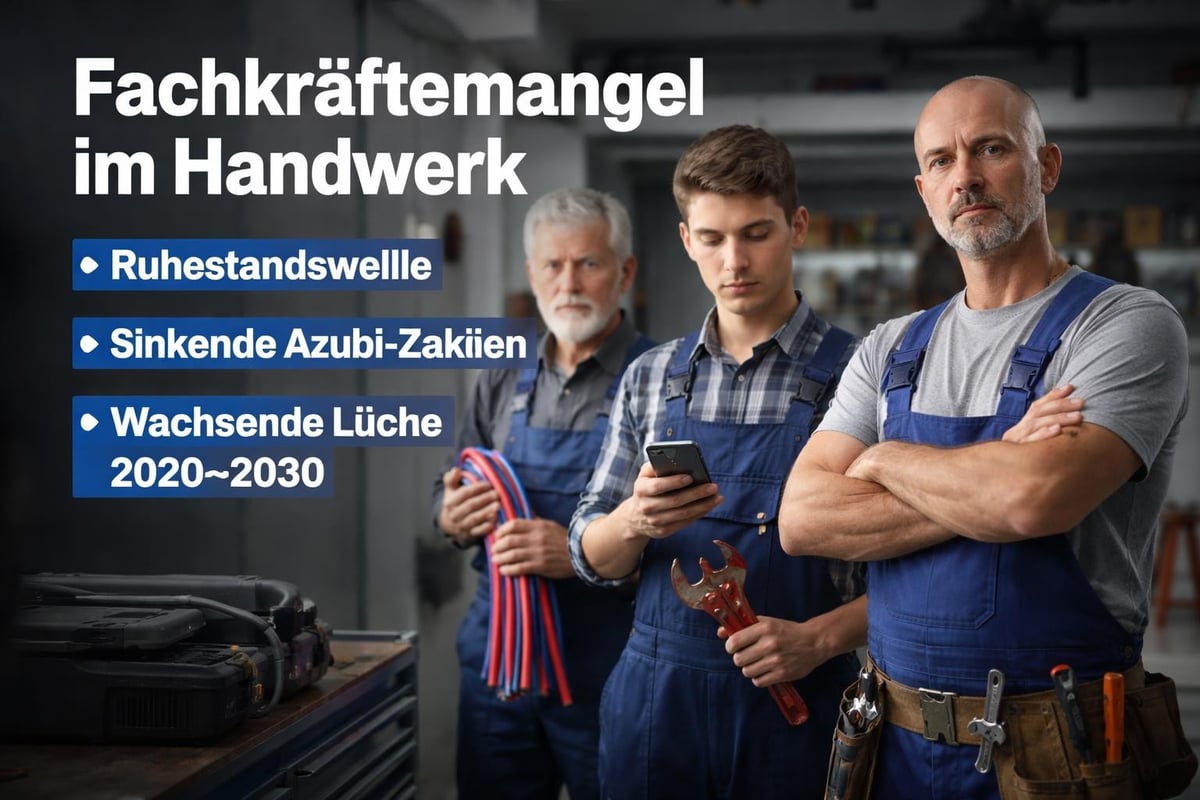 SHK-Monteur Arbeitsmarkt Statistik