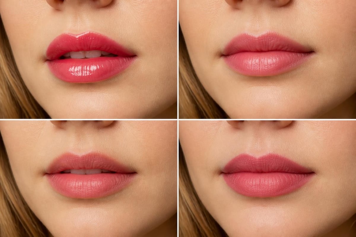 Lip oil application
