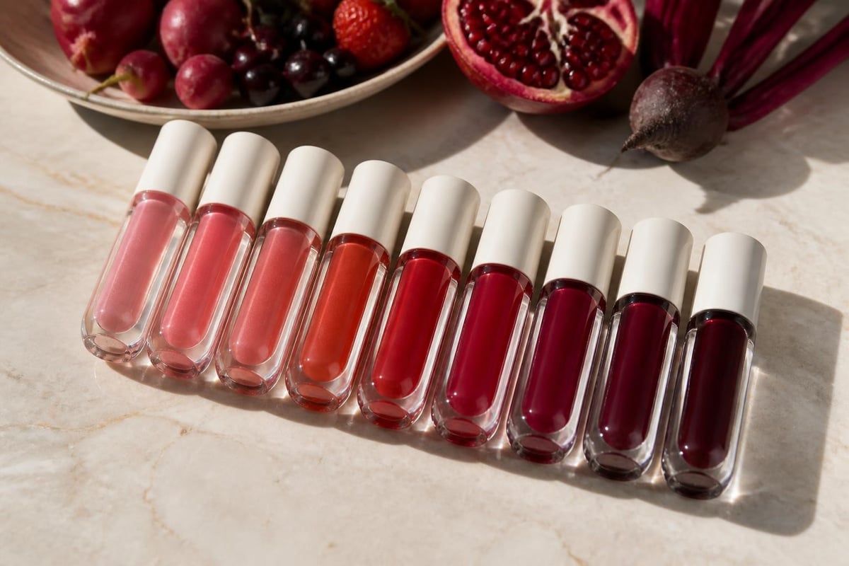 Lip oil shades