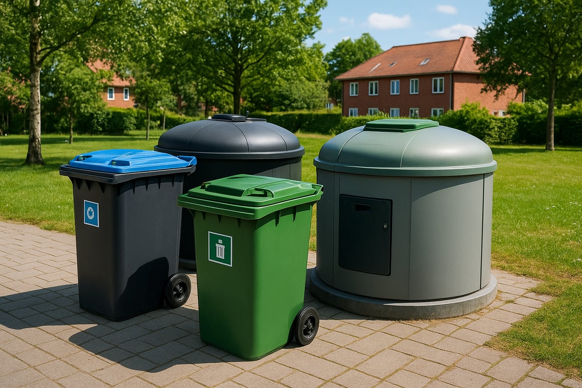 Affaldscontainere 2026: Typer og Funktioner