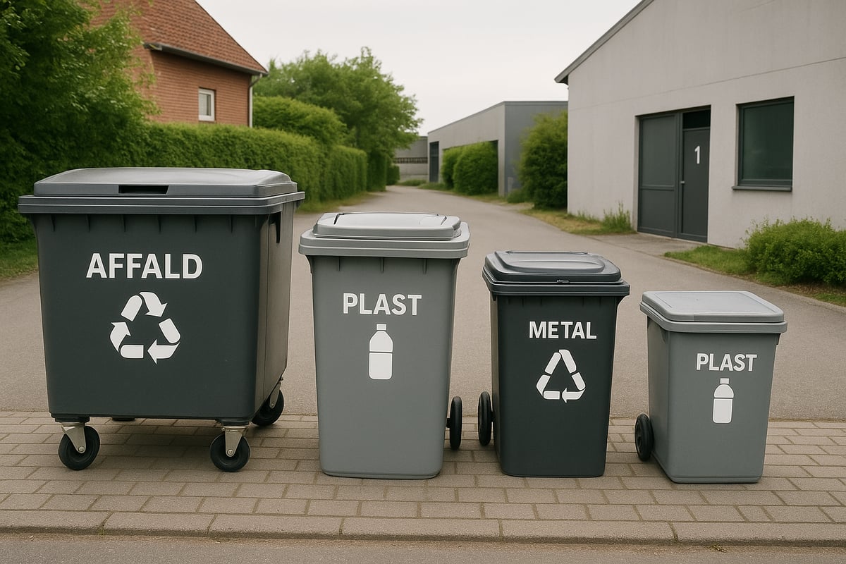 S&aring;dan V&aelig;lger Du den Rigtige Affaldscontainer