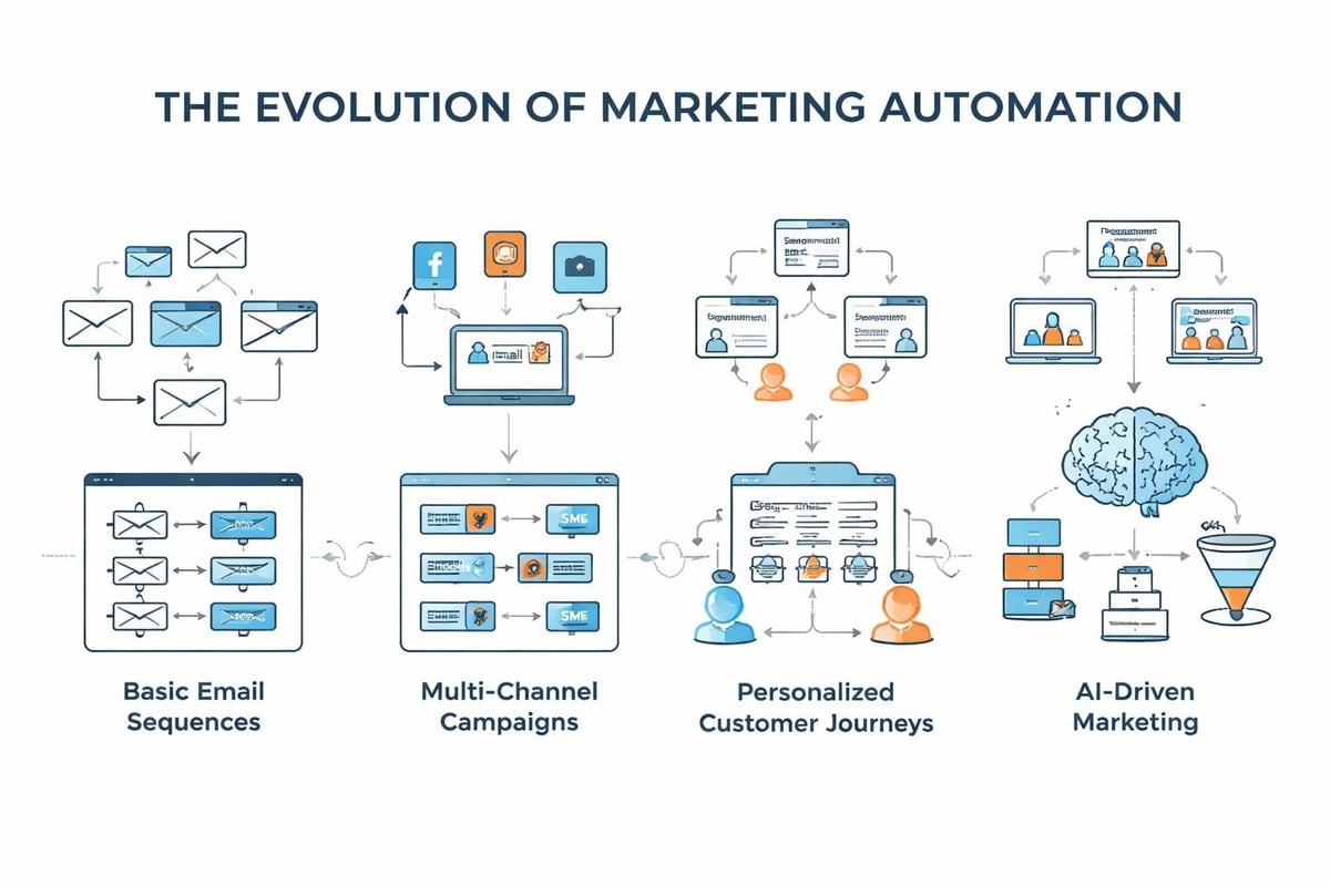 AI marketing transformation timeline