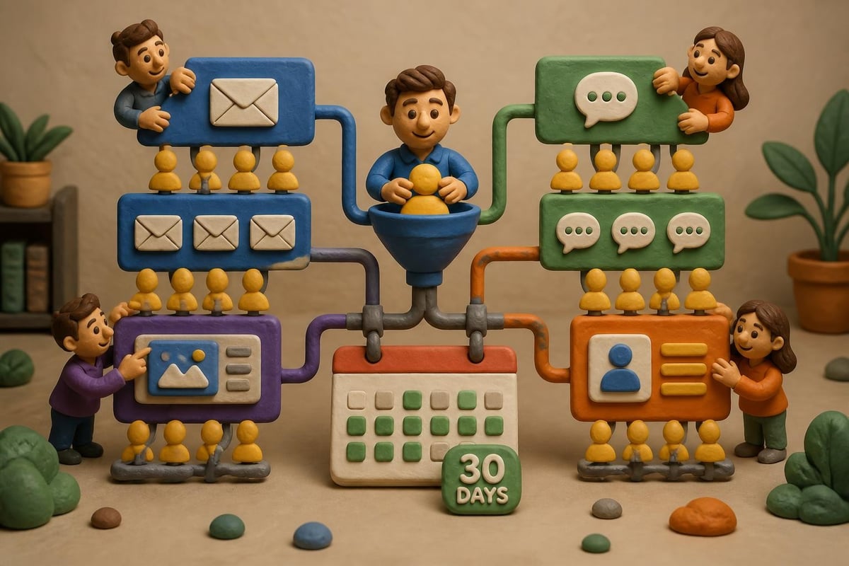 Lead Generation Agency: Build Predictable Growth 3 Marketing automation workflow