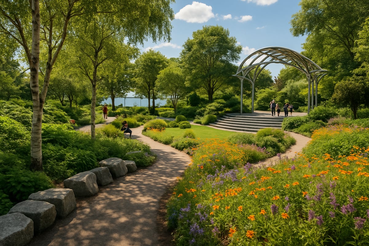Navigating the Garden: Design, Sections, and Features
