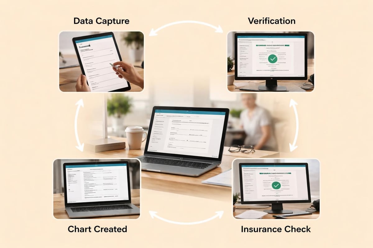 RPA workflow in healthcare