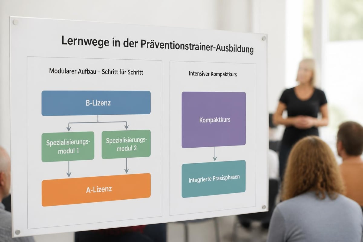 Ausbildungsmodelle Präventionstrainer