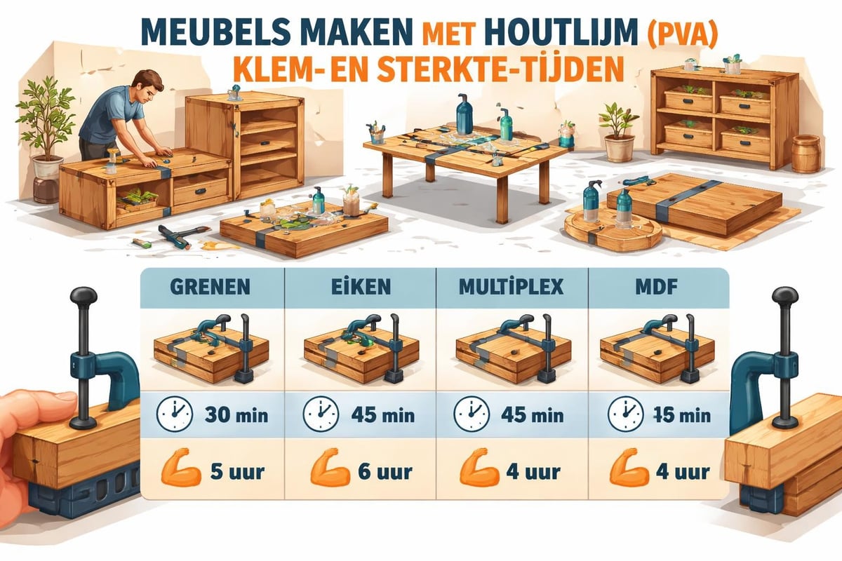 PVA wood glue applications