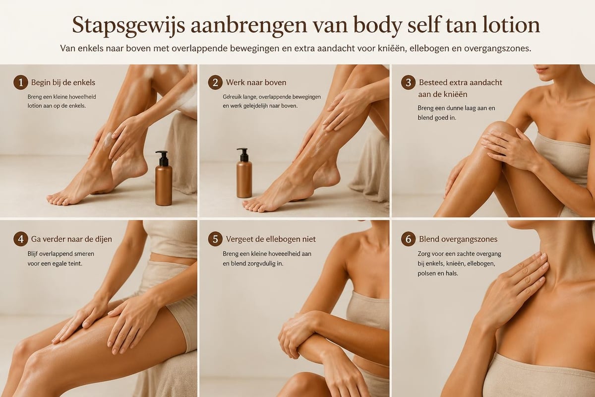 Aanbrengtechniek zelfbruiner