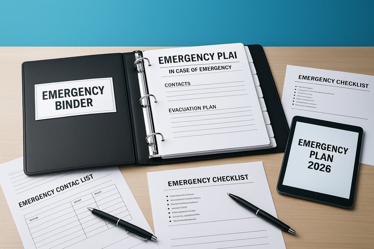 Key Features to Look for in Emergency Binder Printables
