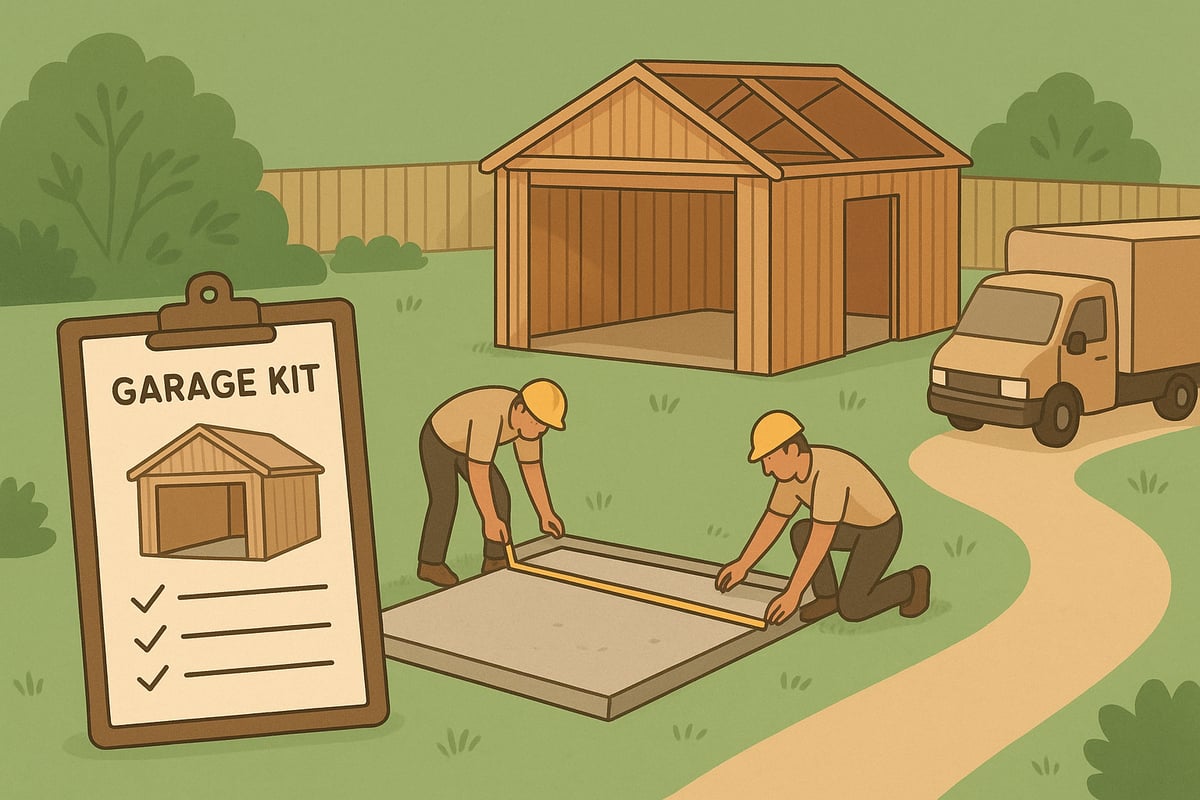 Planning, Permissions, and Site Preparation for Your Timber Garage Kit
