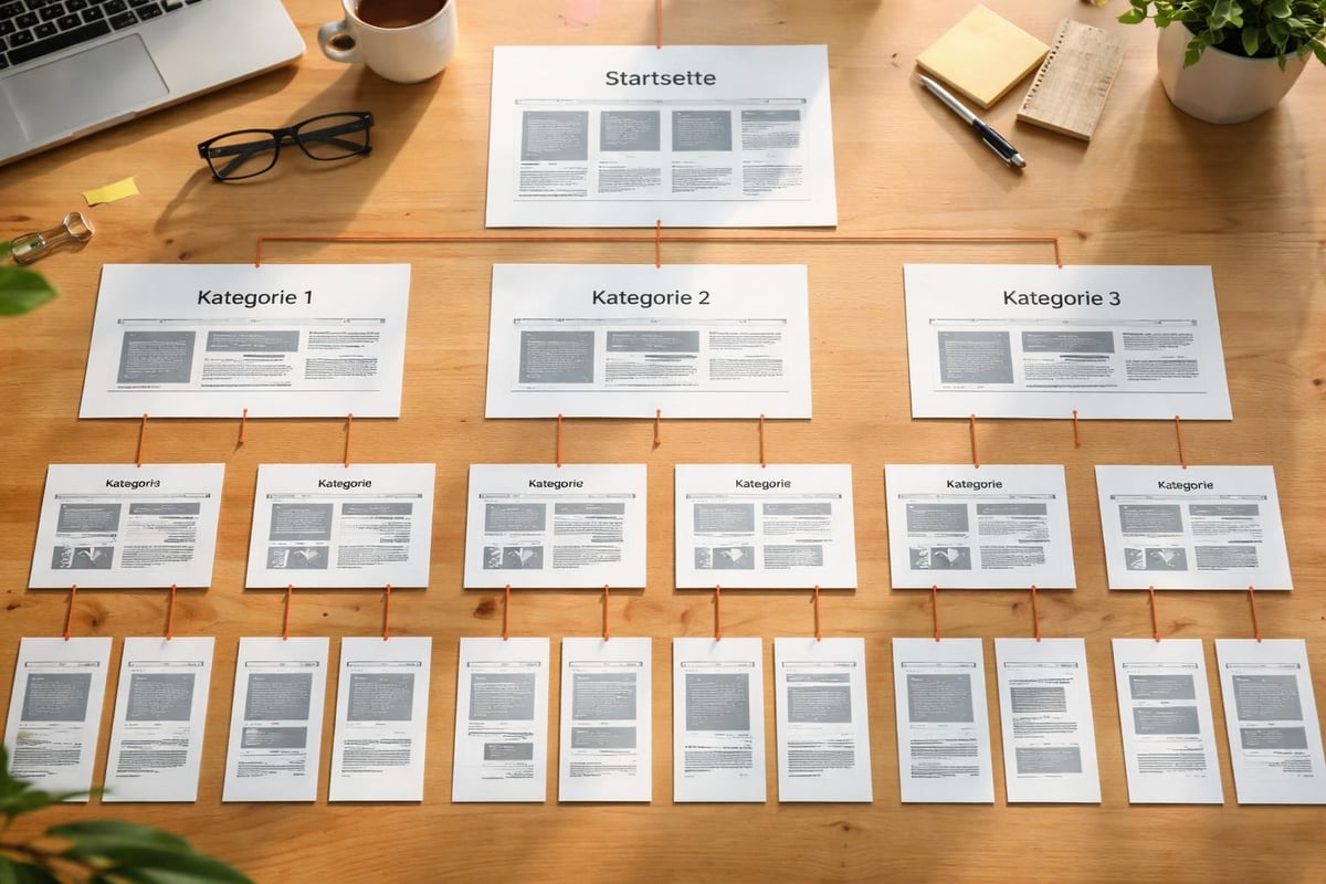 Website-Hierarchieebenen