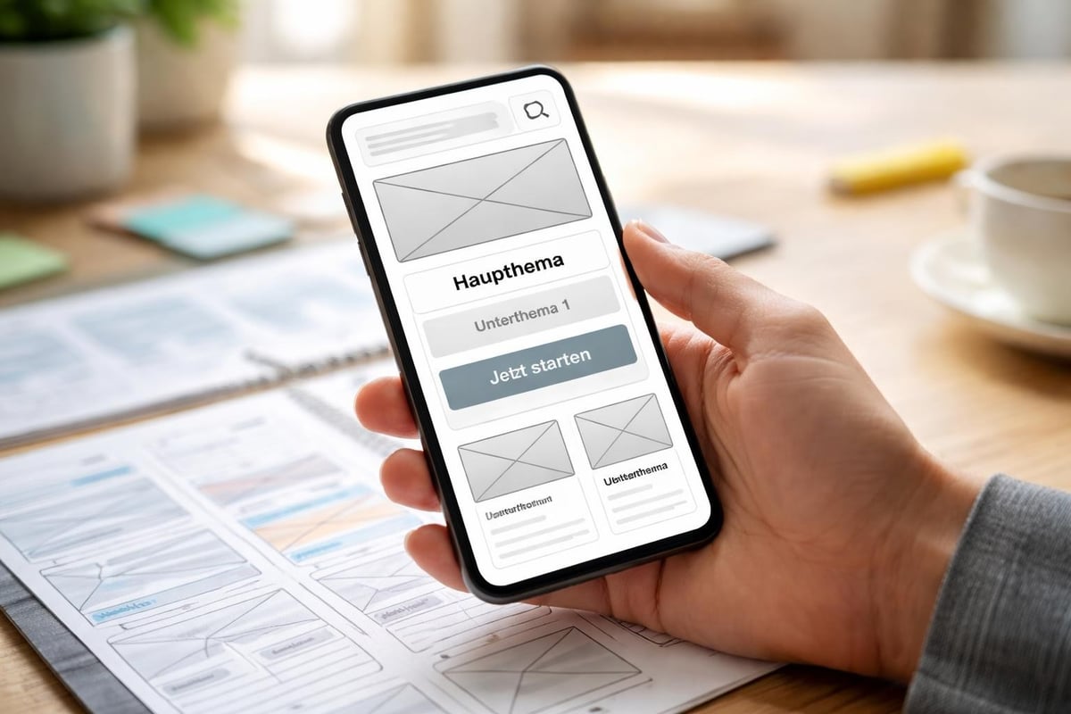 Mobile-First Strukturplanung