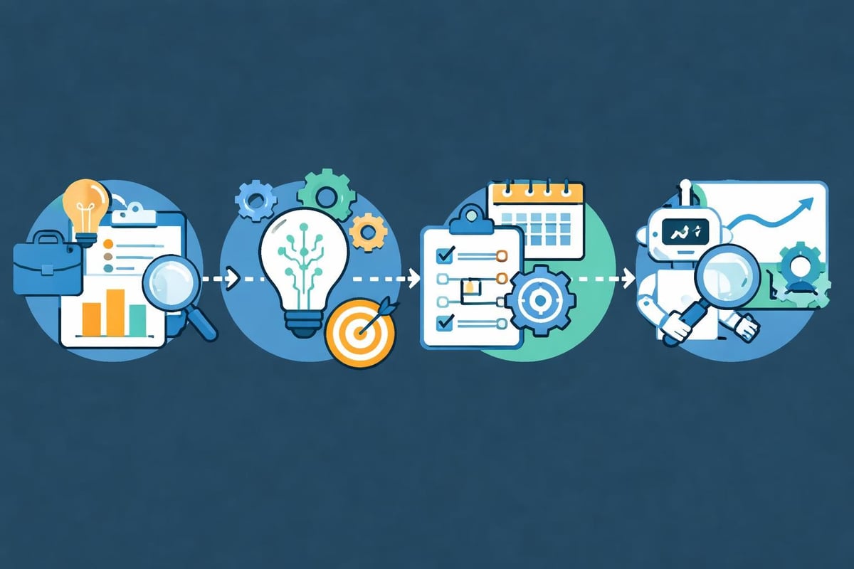 AI consultant workflow stages